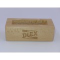 Wooden beermat holder
