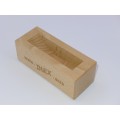 Wooden beermat holder